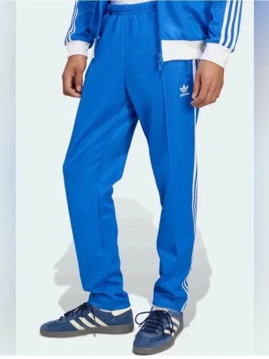 Adidas Men's XL Blue Originals Adicolor Classics Firebird Track Pants - Picture 9 of 9
